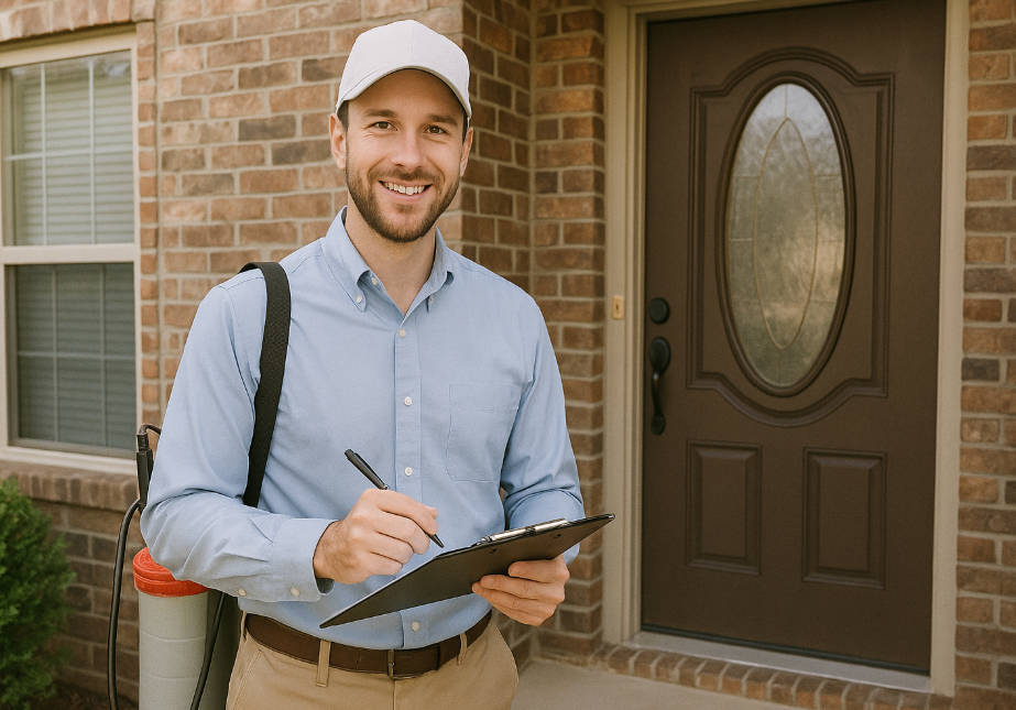 Professional Pest Control Technician Providing Pest Control in San Marcos, CA